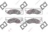 DJ PARTS BP1709 Brake Pad Set, disc brake